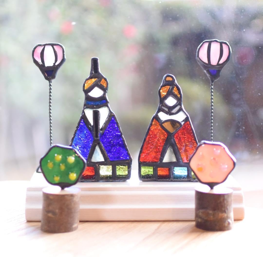 Multi Glass マルティグラス 雛人形 ひな祭り マルティーグラス 雛人形